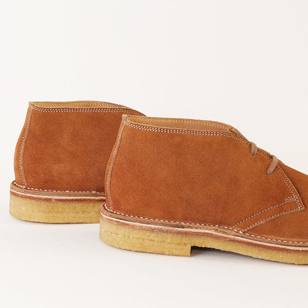 MILITARY DESERT BOOTS / JAPANESE SUEDE / TOBACCO
