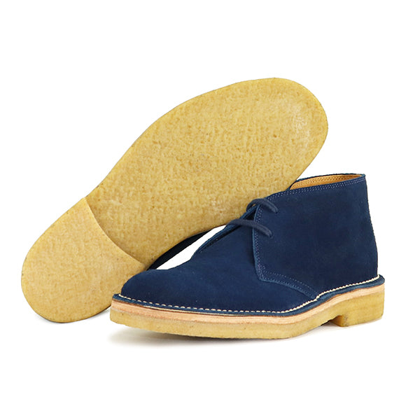 MILITARY DESERT BOOTS / JAPANESE SUEDE / NAVY
