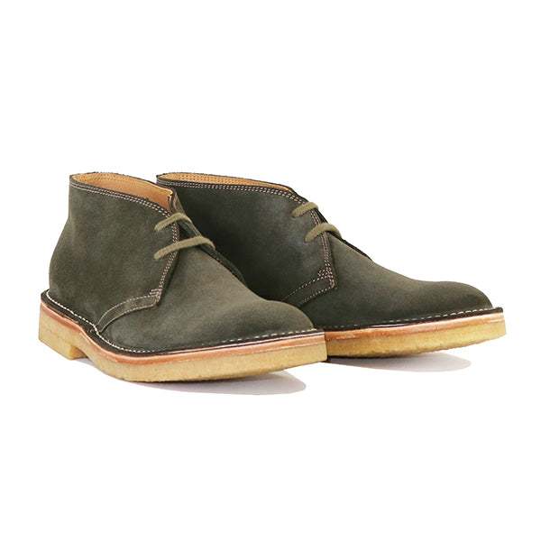 PRE-ORDER 2024 / MILITARY DESERT BOOTS / JAPANESE SUEDE / OLIVE
