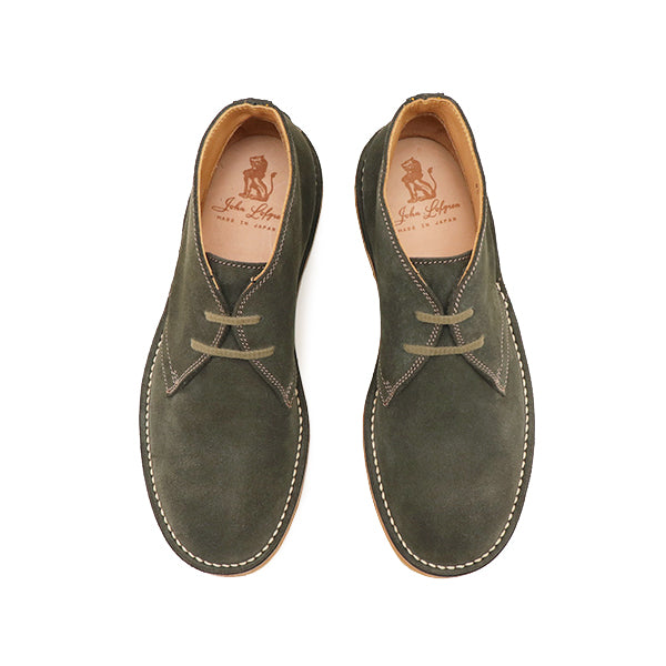 MILITARY DESERT BOOTS / JAPANESE SUEDE / OLIVE
