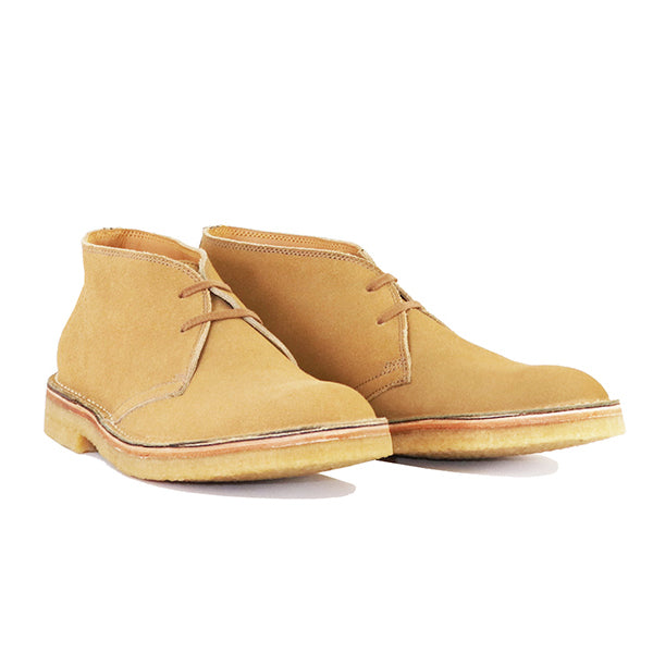 MILITARY DESERT BOOTS / JAPANESE SUEDE / SAND