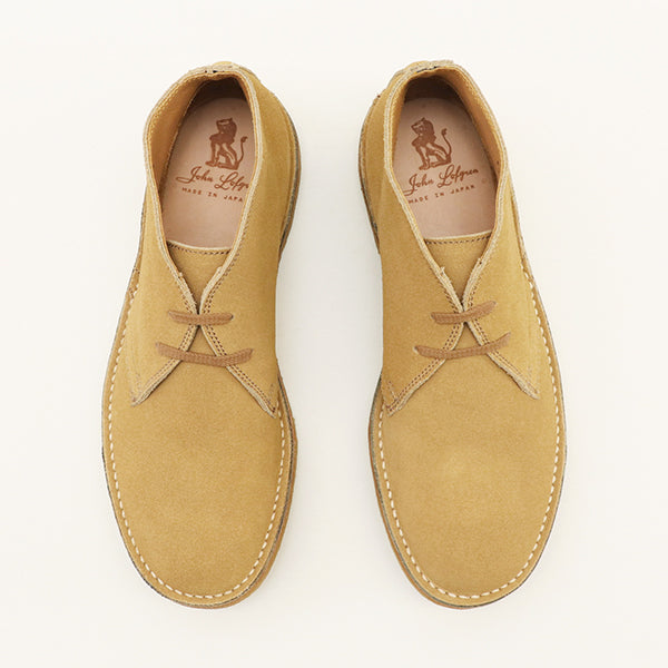 MILITARY DESERT BOOTS / JAPANESE SUEDE / SAND