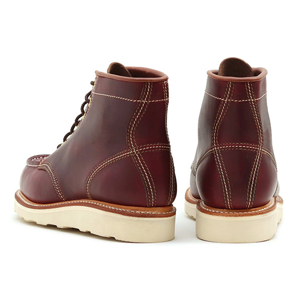 MOC TOE BOOTS / HORWEEN LEATHER CXL / BURGUNDY