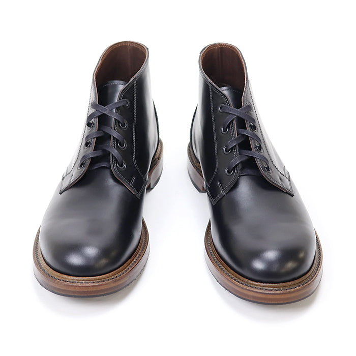 PRE-ORDER 2025 / THE STEADFAST CHUKKA BOOTS / CALFSKIN / BLACK