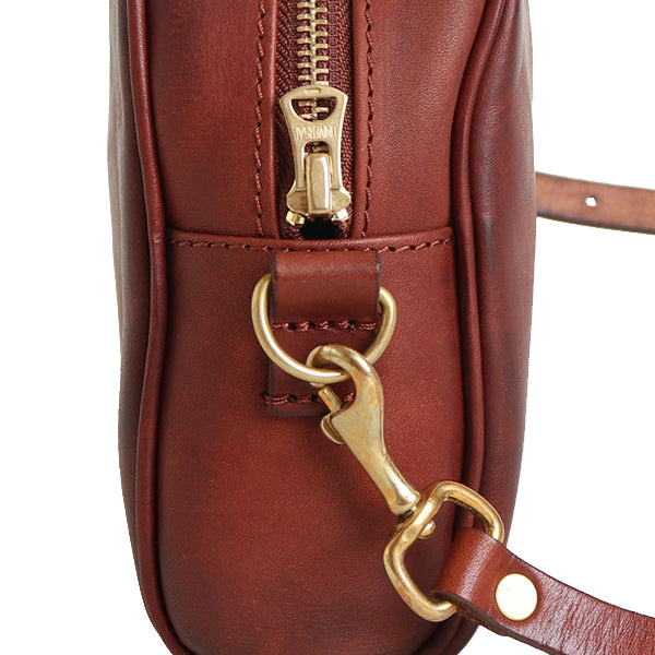 LEATHER OFFICER POUCH BAG / COW HIDE