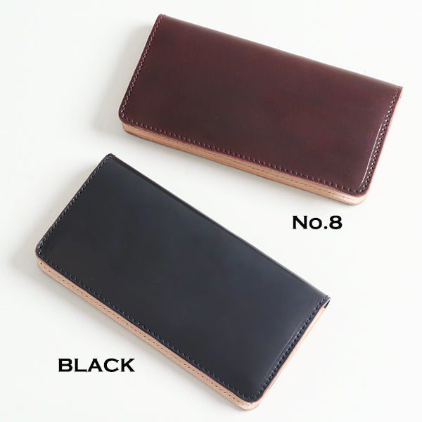 LEATHER LONG WALLET / HORWEEN SHELL CORDOVAN