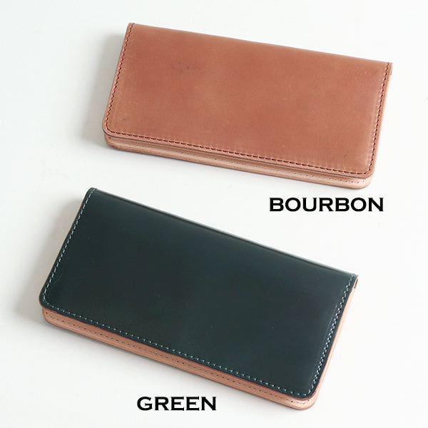 LEATHER LONG WALLET / HORWEEN SHELL CORDOVAN